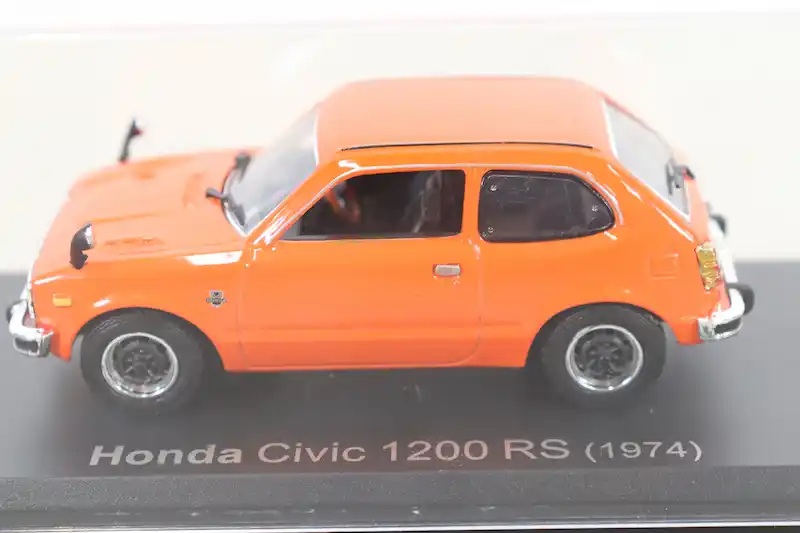 アシェット 国産名車コレクション VOL.15 ホンダ シビック 1200RS Honda Civic 1200RS (1974)