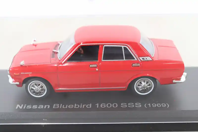 アシェット 国産名車コレクション VOL.17 日産 ブルーバード 1600SSS Nissan Bluebird 1600SSS (1969)
