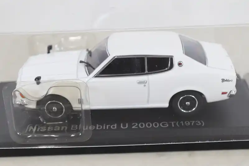 アシェット 国産名車コレクション VOL.79 日産 ブルーバード U 2000GT Nissan Bluebird U 2000GT (1973)